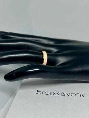 Brook & York Madison Enamel Ring NIB